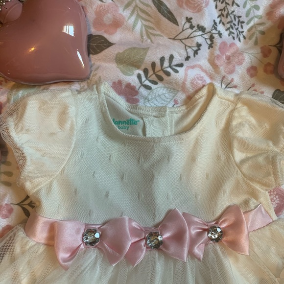 🛑 SOLD🛑 Nannette pink and white dress - Picture 2 of 5